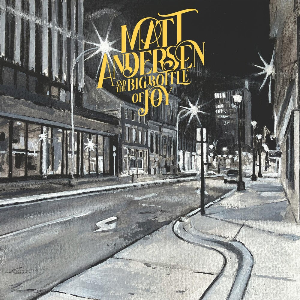 the album cover for Matt Andersen - The Big Bottle Of Joy