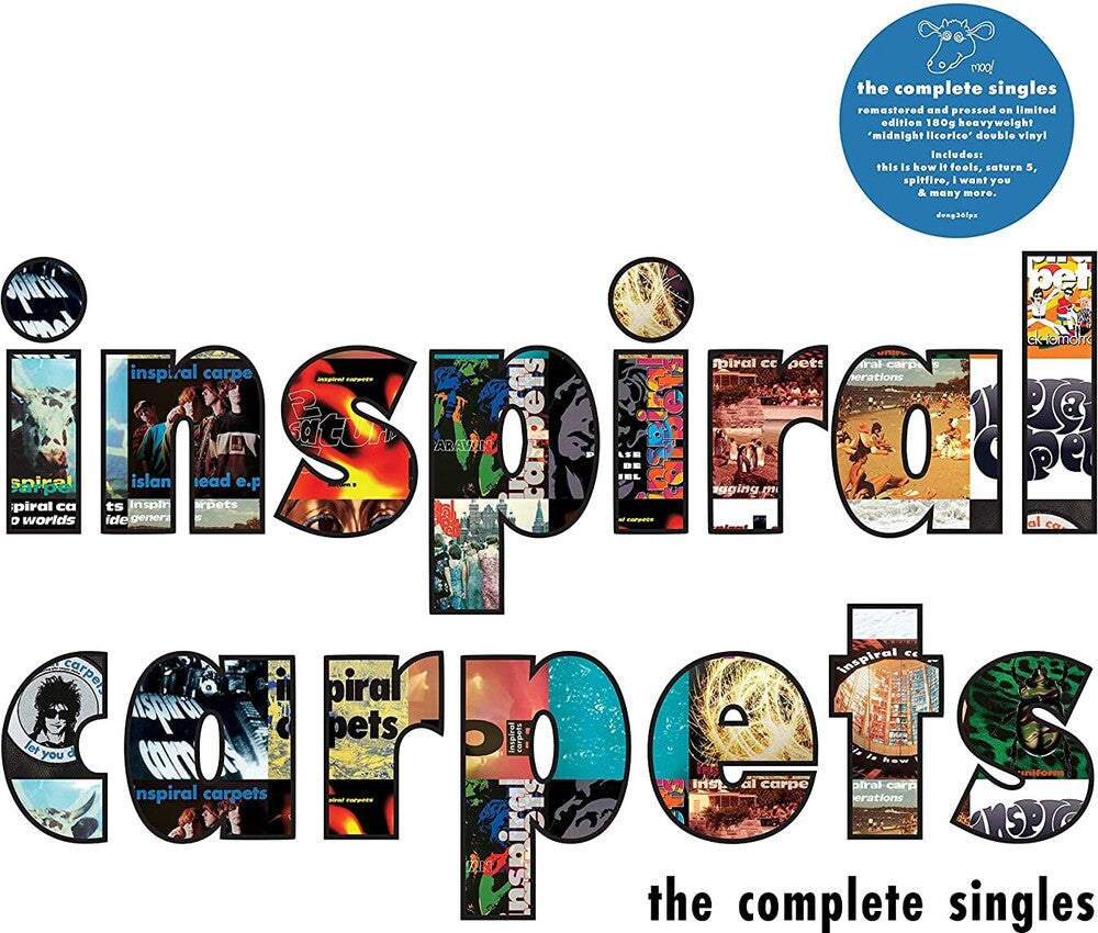 the album cover for Inspiral Carpets - Complete Singles (Uk)