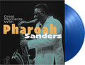 the album cover for Pharoah Sanders - Great Moments With (Blue) [Colored Vinyl] [Limited Edition] [180 Gram]
