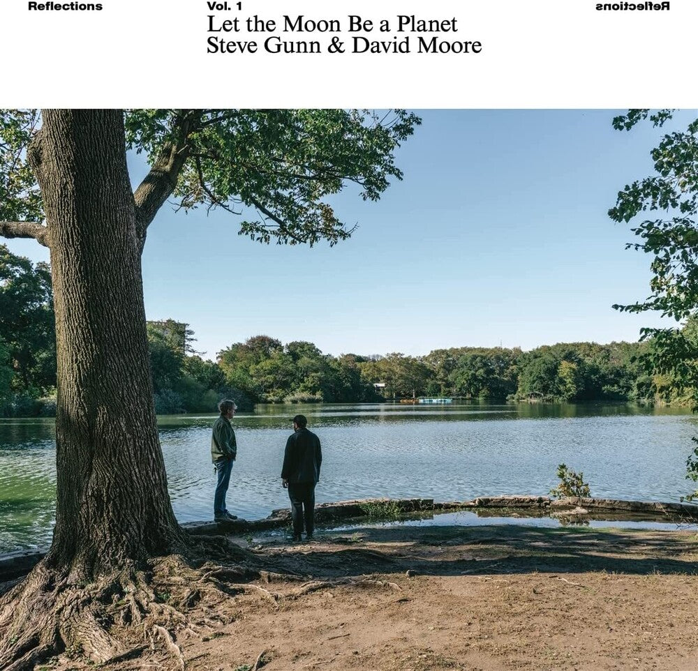 the album cover for Steve Gunn &amp; David Moore - Let the Moon Be a Planet