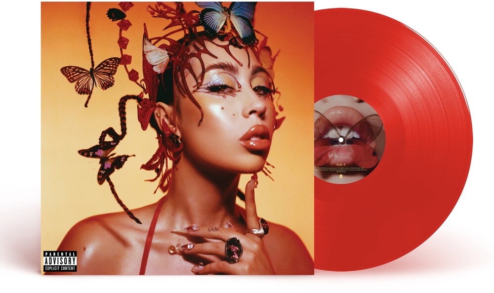 the album cover for Kali Uchis - Red Moon In Venus [Indie Exclusive Limited Edition Red LP]
