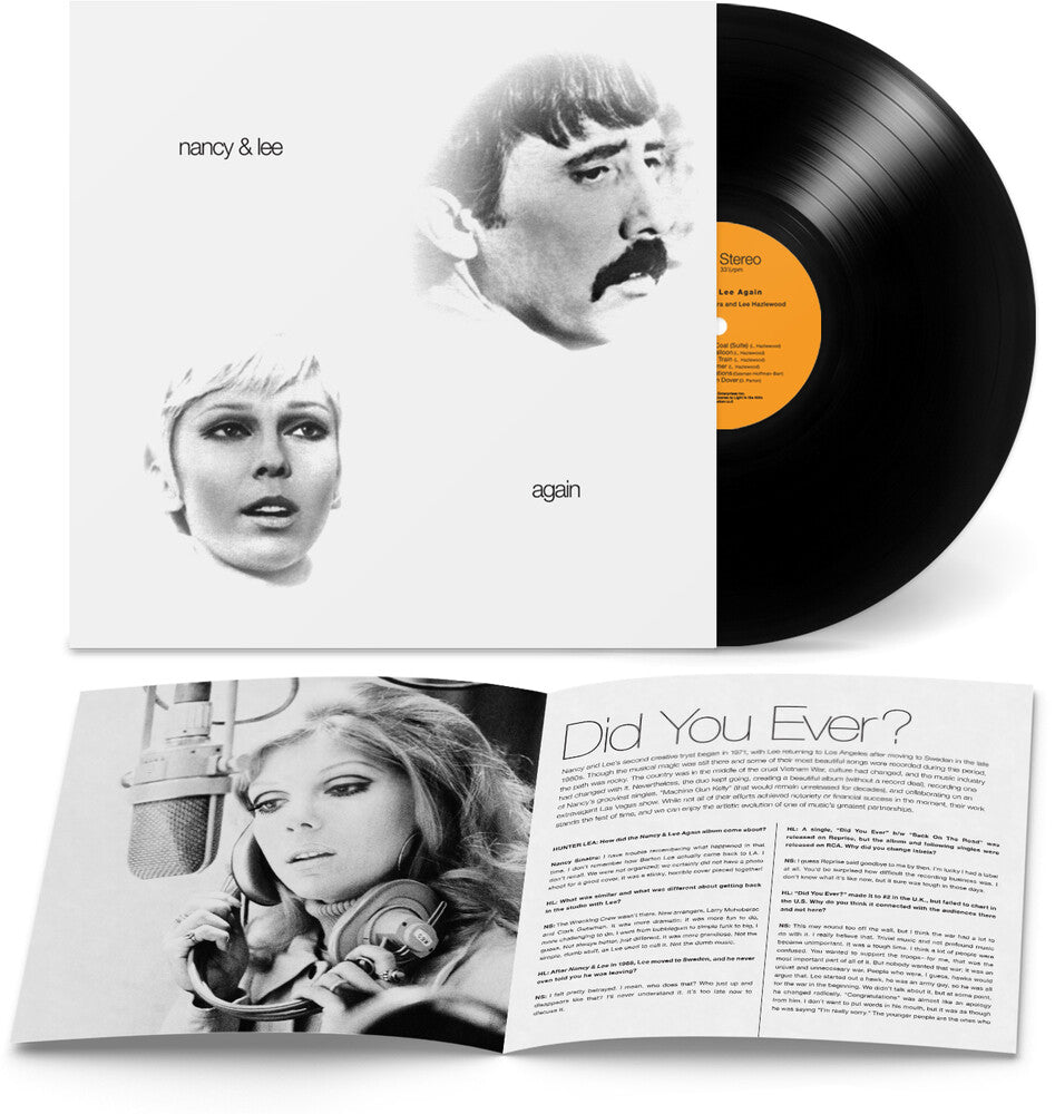 the album cover for Nancy Sinatra  / Hazlewood,Lee - Nancy & Lee Again (Bonus Tracks) (Gate) [With Booklet]