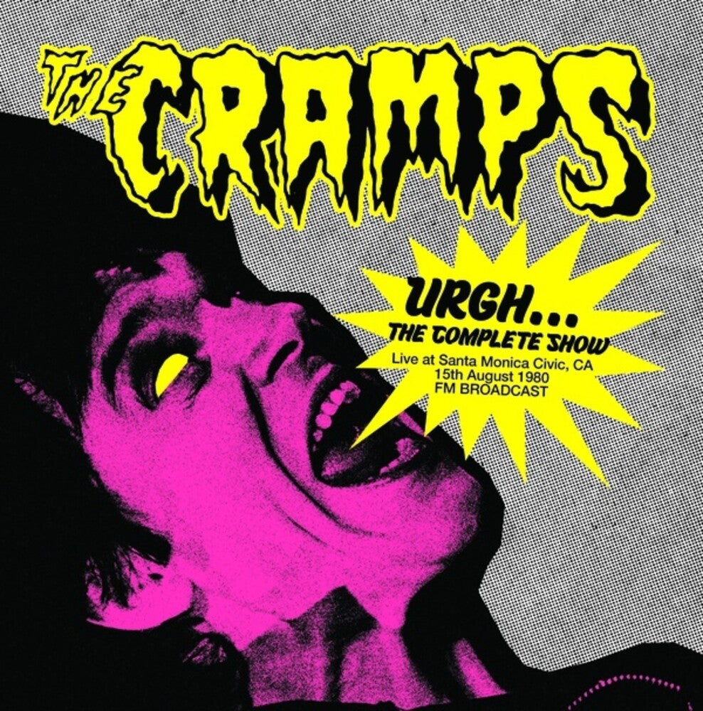 the album cover for Cramps - Urgh: Comp Show - Live At Santa Monica Civic