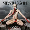 the album cover for Meshuggah - Obzen: 15th Anniversary Remastered Edition [White/Blue/Black LP]