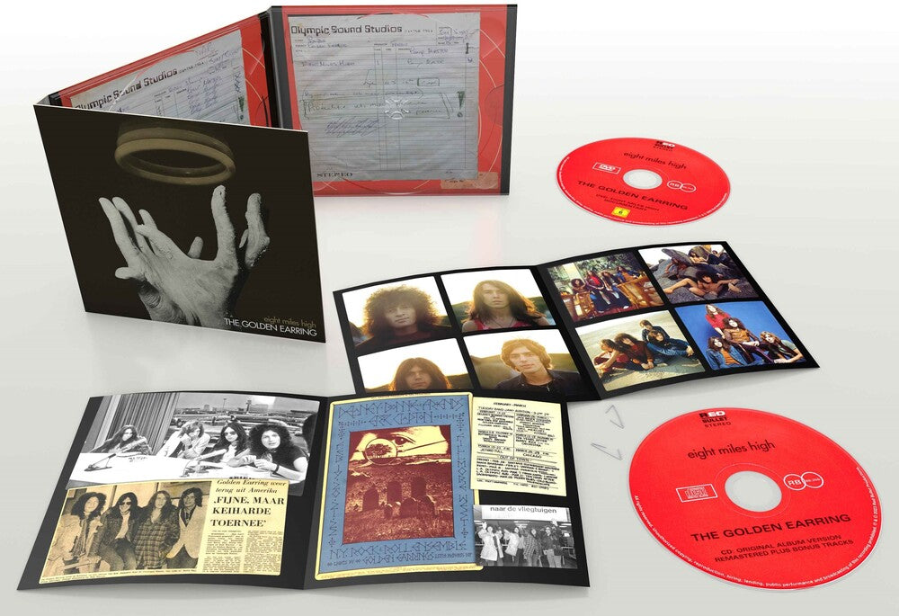 the album cover for Golden Earring - Eight Miles High (W/Dvd) (Exp) [Remastered] (Hol)