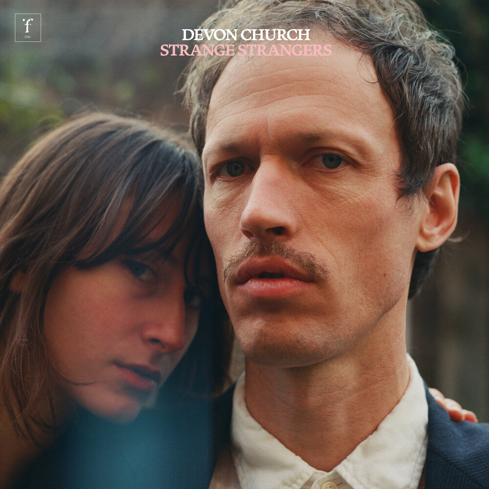 the album cover for Devon Church - Strange Strangers [Holy Teal LP]