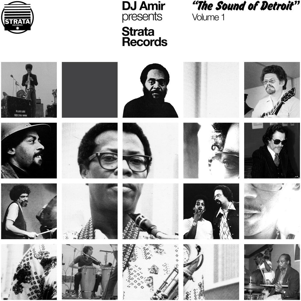 the album cover for Dj Amir Presents Strata Records-The Sound Of / Var - Dj Amir Presents Strata Records-The Sound Of / Var