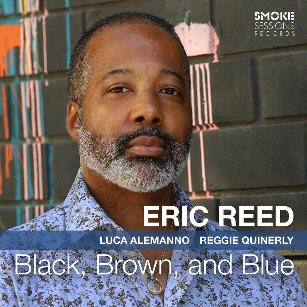 the album cover for Eric Reed - Black Brown And Blue