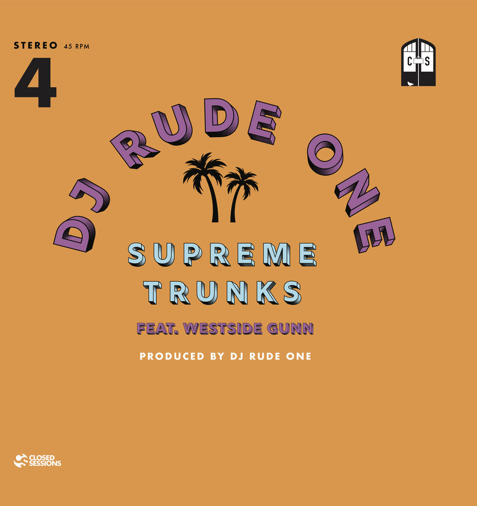 the album cover for Dj Rude One - Feat. Westside Gunn - Supreme Trucks