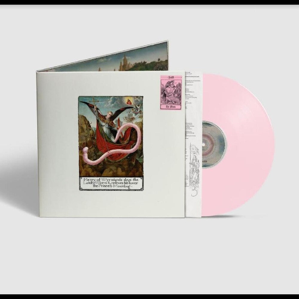 the album cover for HMLTD - The Worm [Indie Exclusive Limited Edition Pink LP]
