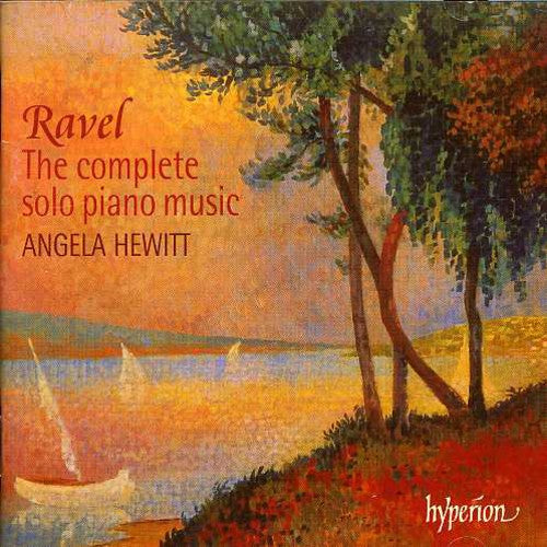 the album cover for M. RAVEL - Works for Solo Piano