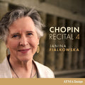 the album cover for Janina Fialkowska - Chopin Recital 4