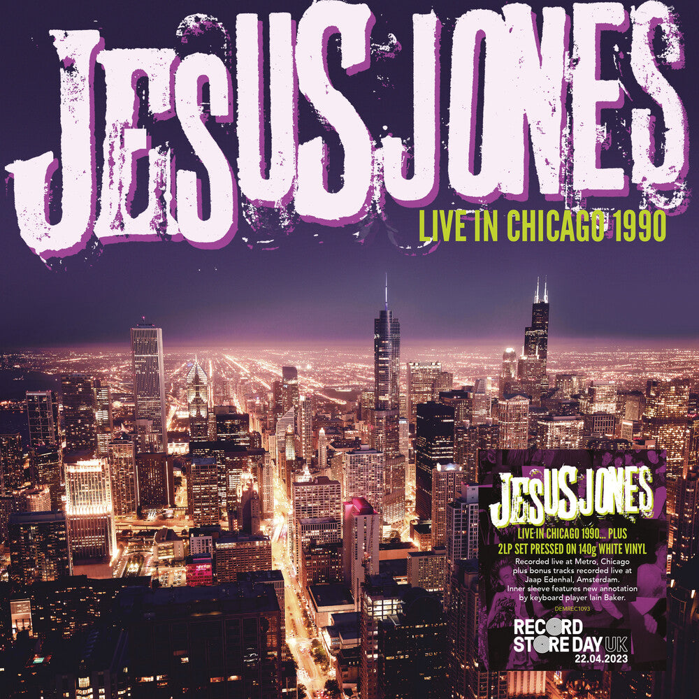 the album cover for Jesus Jones - Live in Chicago 1990 [RSD 2023] []