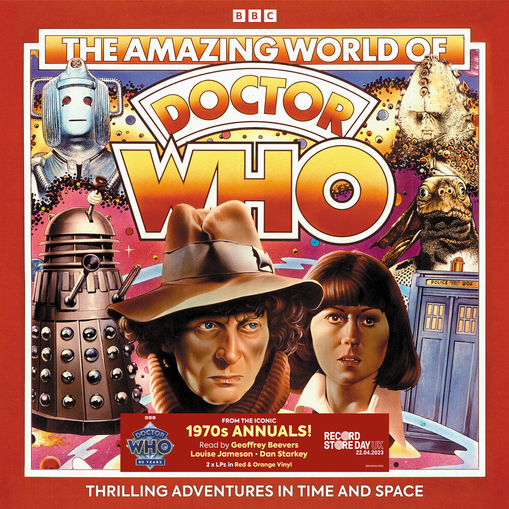 the album cover for Doctor Who - The Amazing World Of Doctor Who [RSD 2023] []
