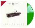 the album cover for Too $hort - Born To Mack [Colored Vinyl] (Grn)