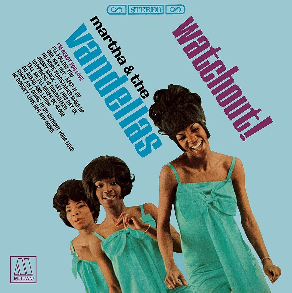the album cover for Martha And The Vandellas - Watchout! [RSD Essential Audiophile LP] - Cancelled