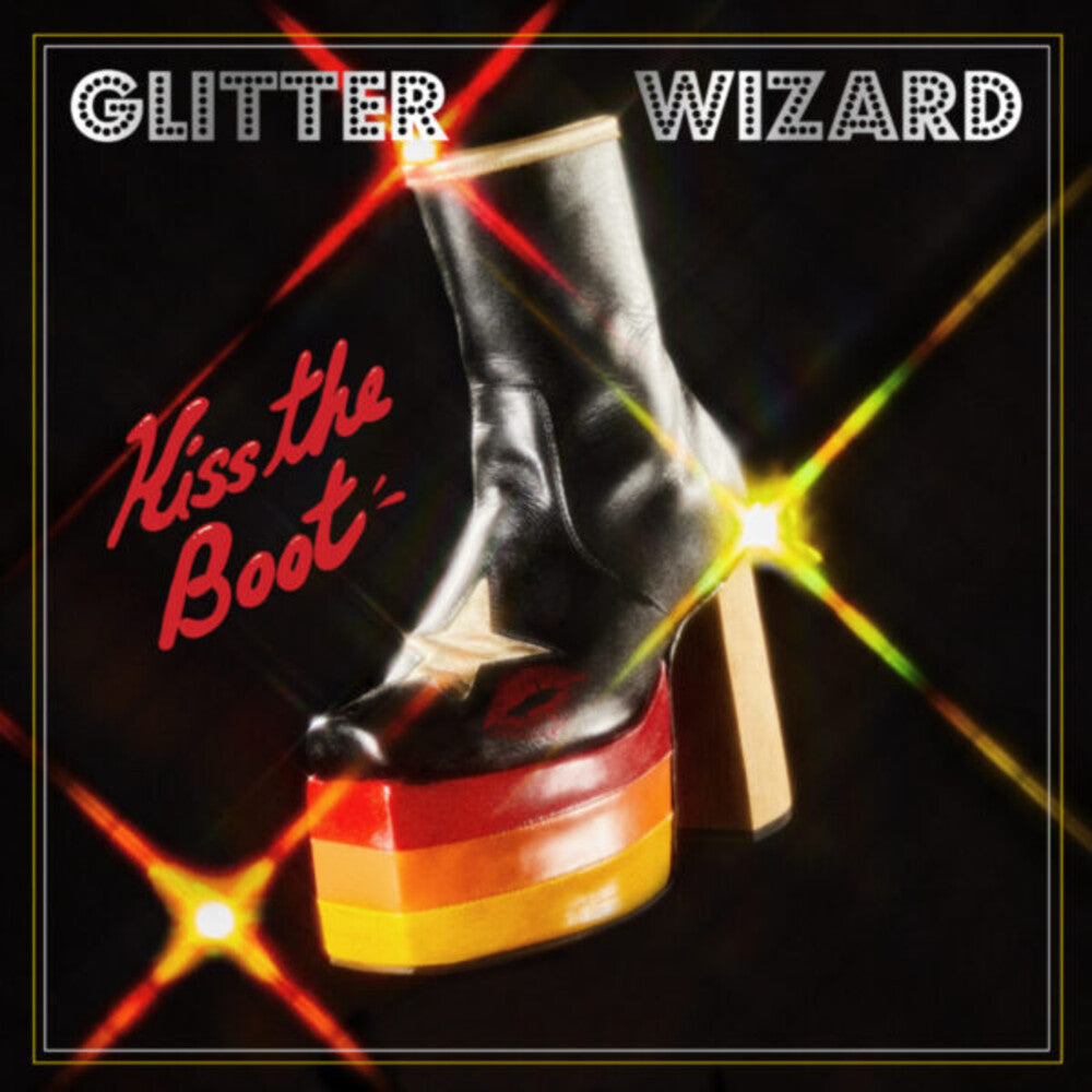 the album cover for Glitter Wizard - Kiss The Boot