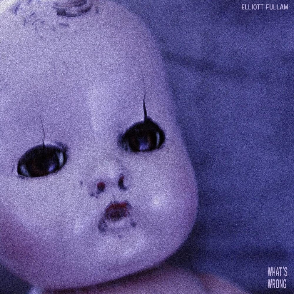the album cover for Elliott Fullam - What's Wrong [Colored Vinyl] [Limited Edition] (Purp)