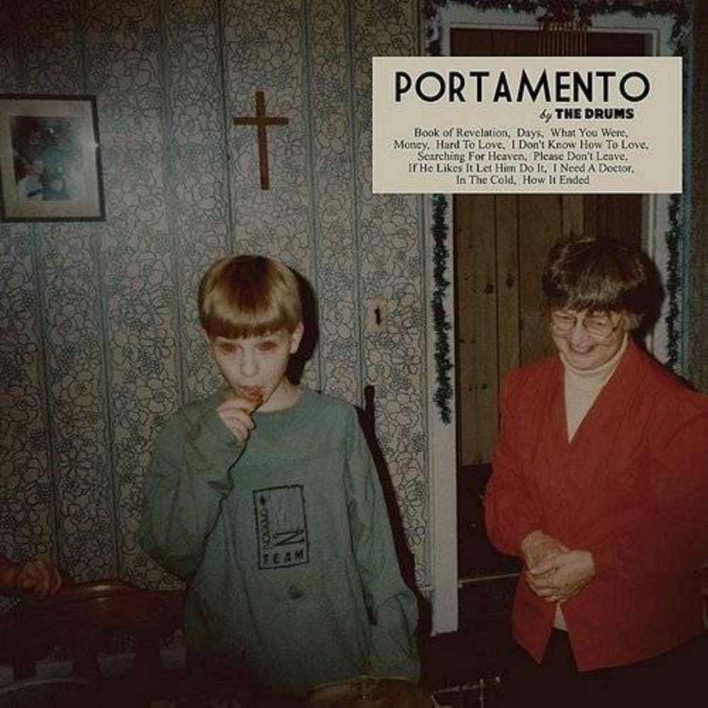 the album cover for The Drums - Portamento [Indie Exclusive Limited Edition Apple Red Opaque LP]