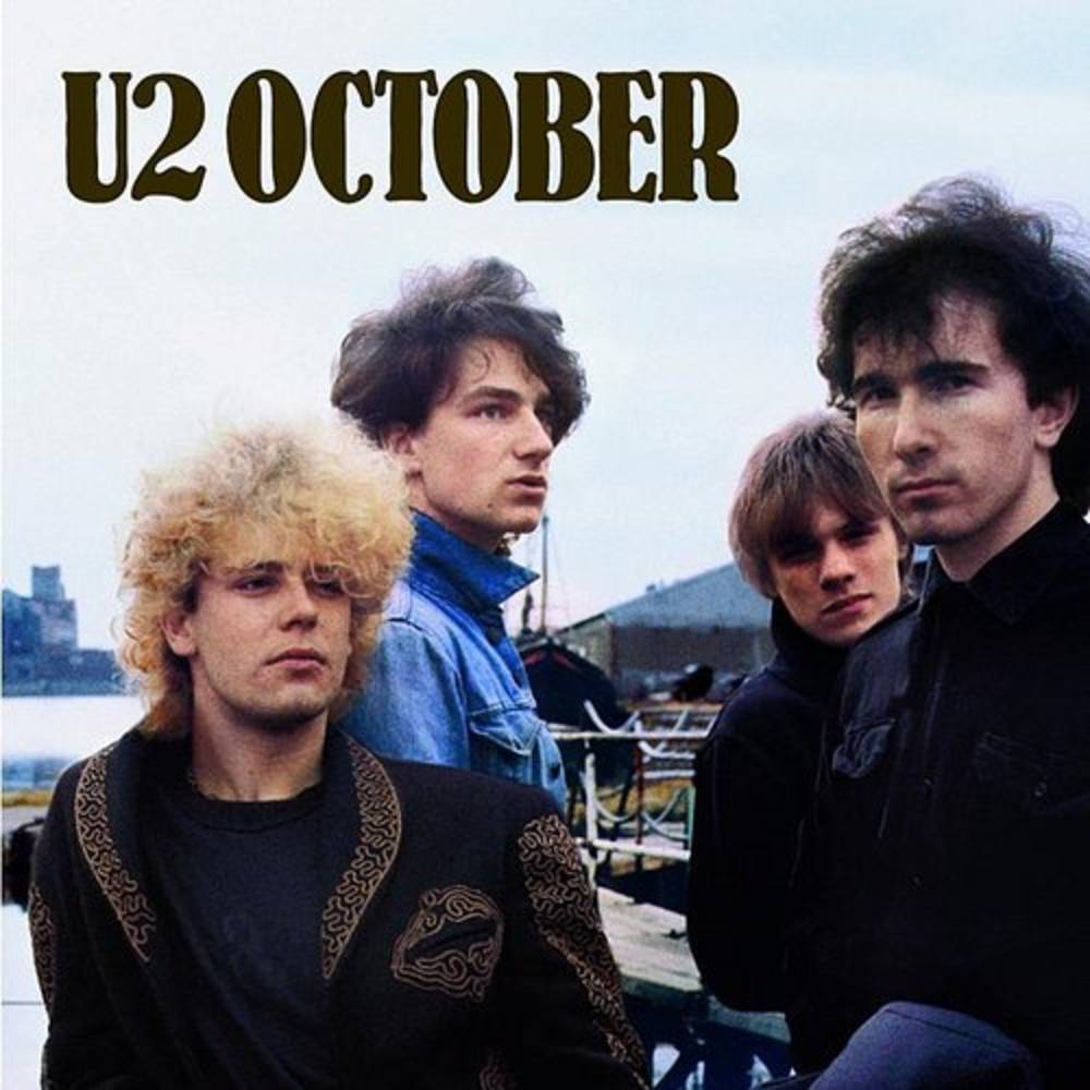 the album cover for U2 - October: Remastered [Deluxe 2CD]