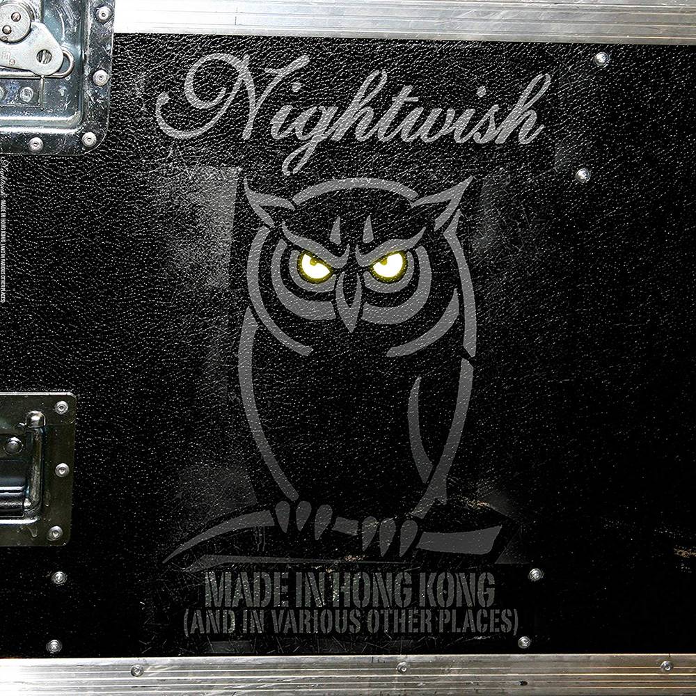 the album cover for Nightwish - Made In Hong Kong [Limited Edition White W/Black Splatter 2LP]