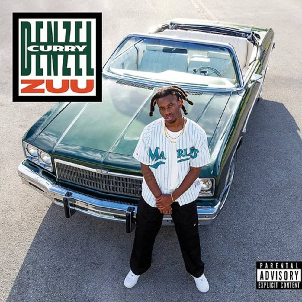 the album cover for Denzel Curry - ZUU [Indie Exclusive Limited Edition Red/Green Speckled LP]