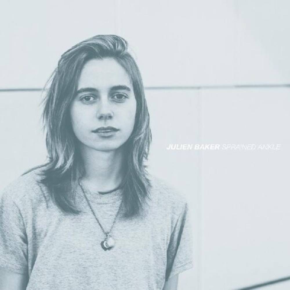 the album cover for Julien Baker - Sprained Ankle [Baby Blue LP]