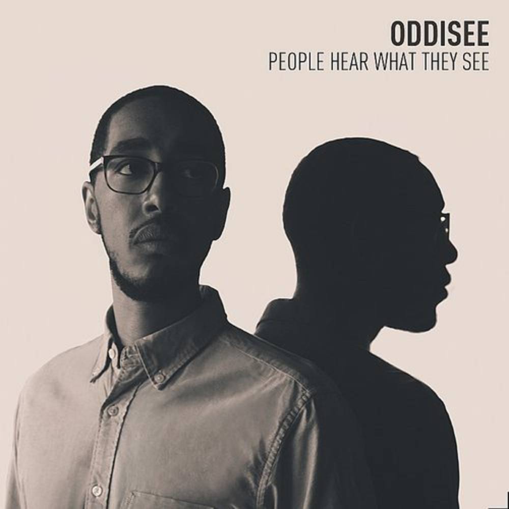the album cover for Oddisee - People Hear What They See