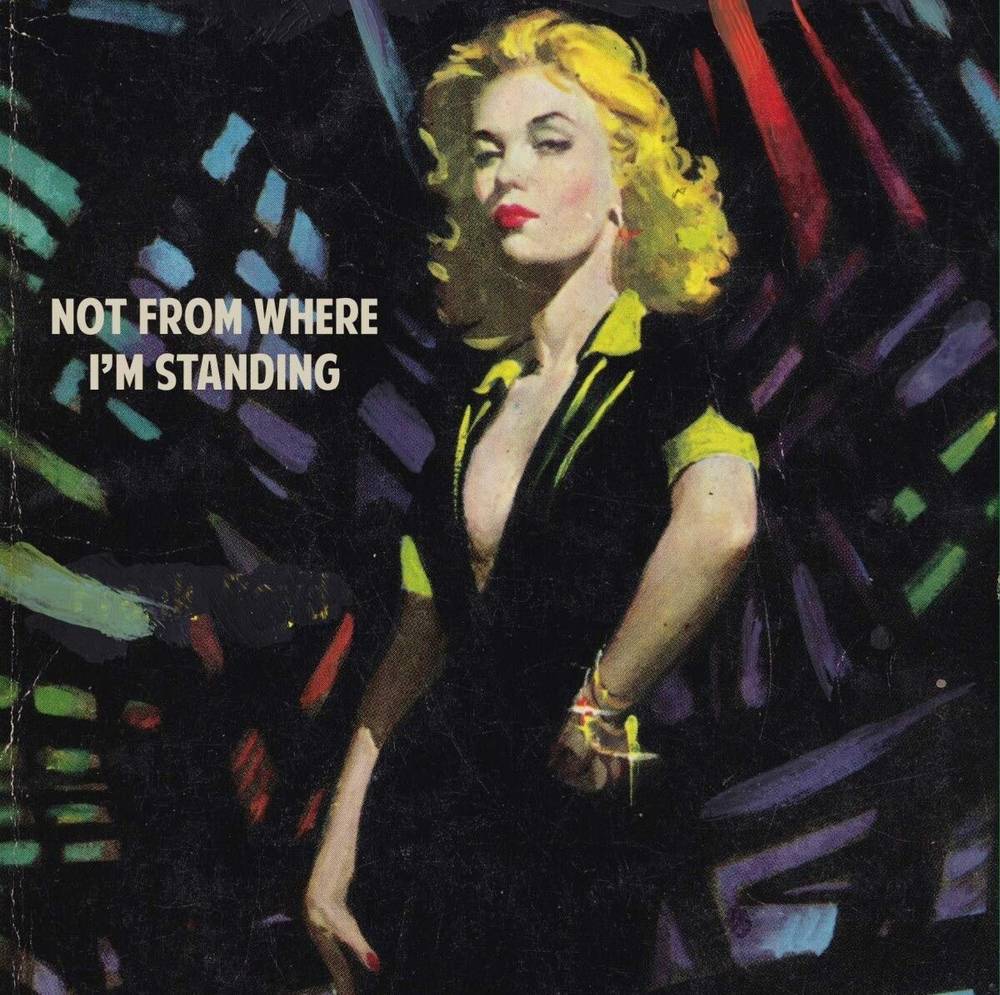 the album cover for The Wedding Present - Not From Where I'm Standing
