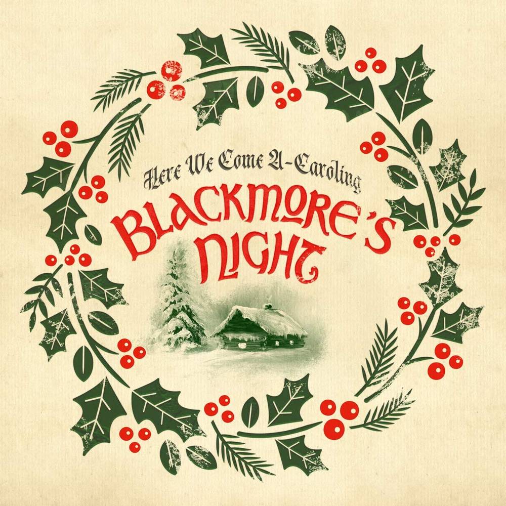 the album cover for Blackmore's Night - Here We Come A-caroling