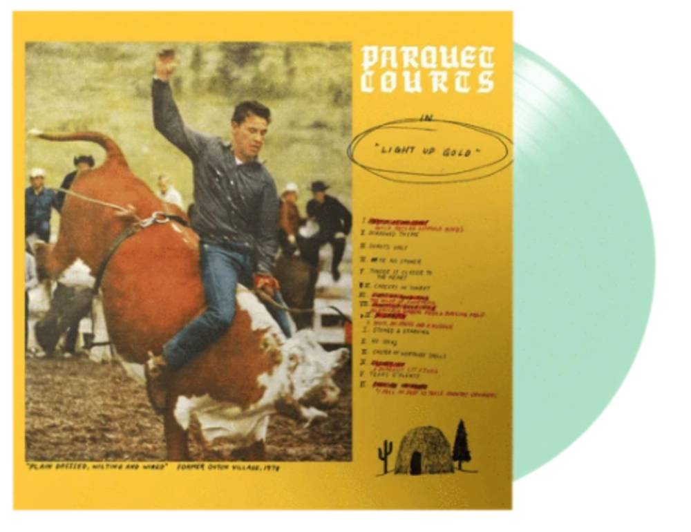 the album cover for Parquet Courts - Light Up Gold [Glow In The Dark LP]