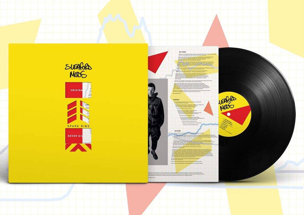 the album cover for Sleaford Mods - Spare Ribs [LP]
