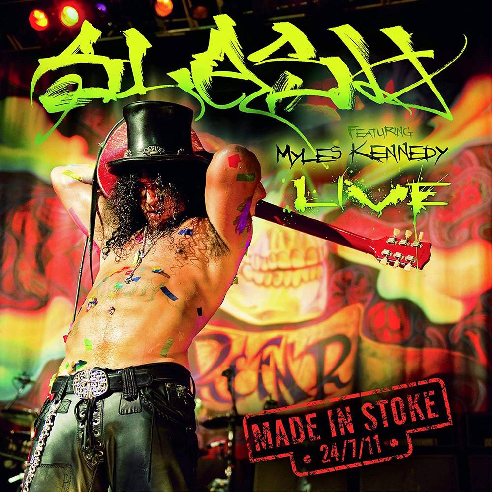 the album cover for Slash - Made In Stoke 24/7/11 [3LP]