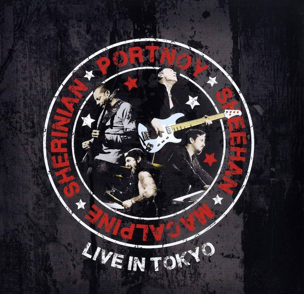 the album cover for Portnoy / Sheehan / Macalpine / Sherinian - Live In Tokyo [Limited Edition 2LP+CD]