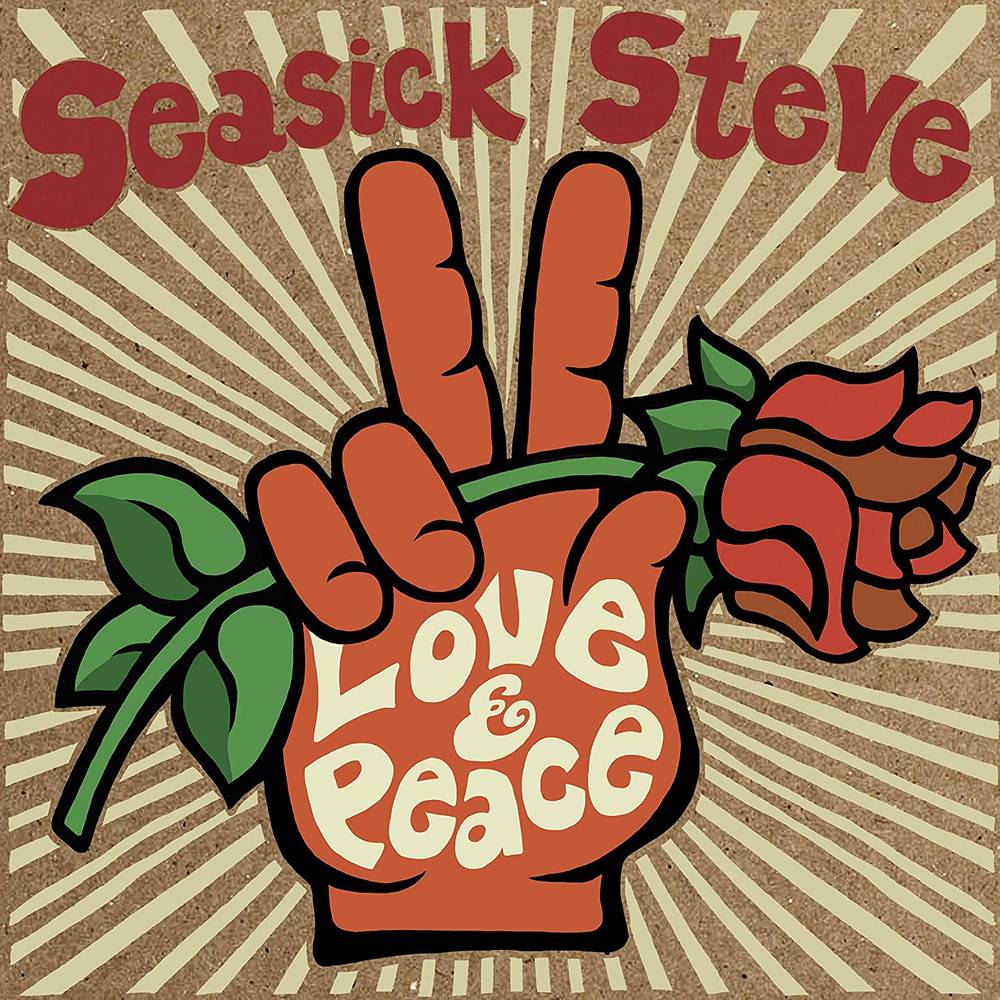 the album cover for Seasick Steve - Love & Peace
