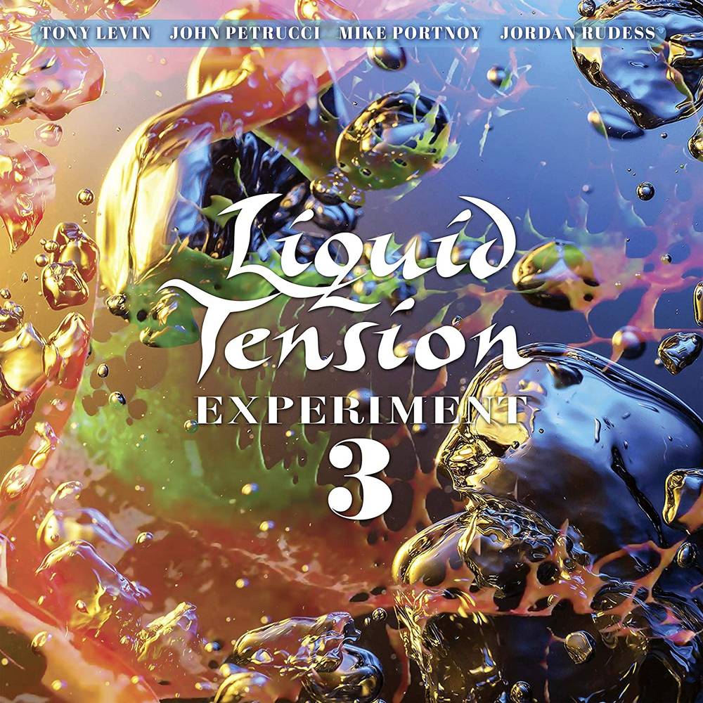 the album cover for Liquid Tension Experiment - LTE3 [Indie Exclusive Limited Edition Translucent Orange 2LP+CD]