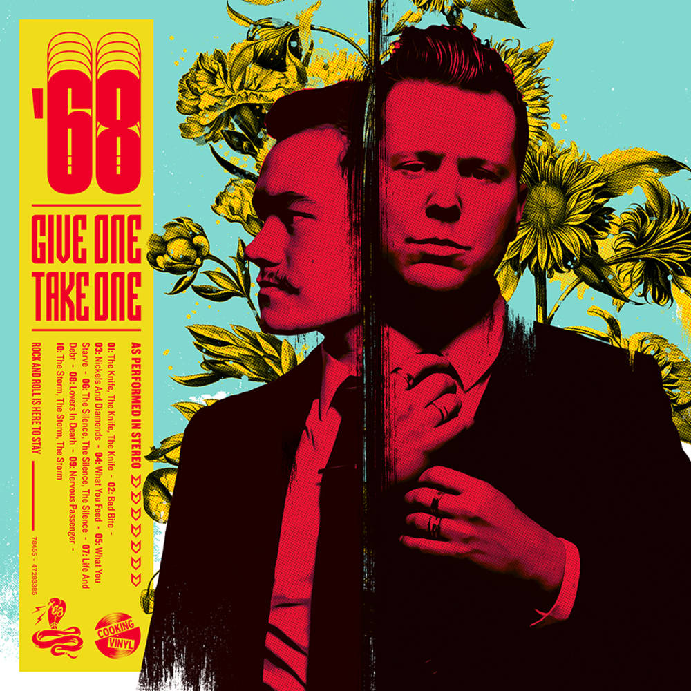 the album cover for '68 - Give One Take One [Red LP]