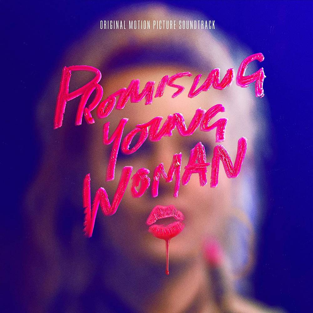 the album cover for Various Artists - Promising Young Woman (Original Motion Picture Soundtrack) [Red & Pink Splatter 2 LP]