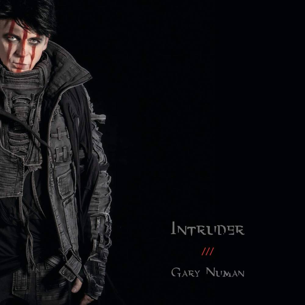 the album cover for Gary Numan - Intruder [Indie Exclusive Limited Edition Red 2LP]