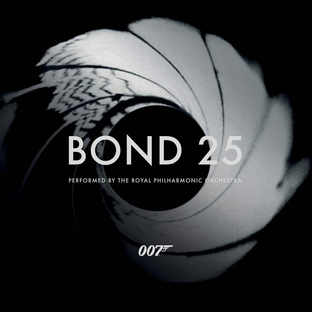 the album cover for The Royal Philharmonic Orchestra - Bond 25