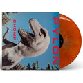 the album cover for Pylon - Chomp [Indie Exclusive Limited Edition Red and Black Mix LP]