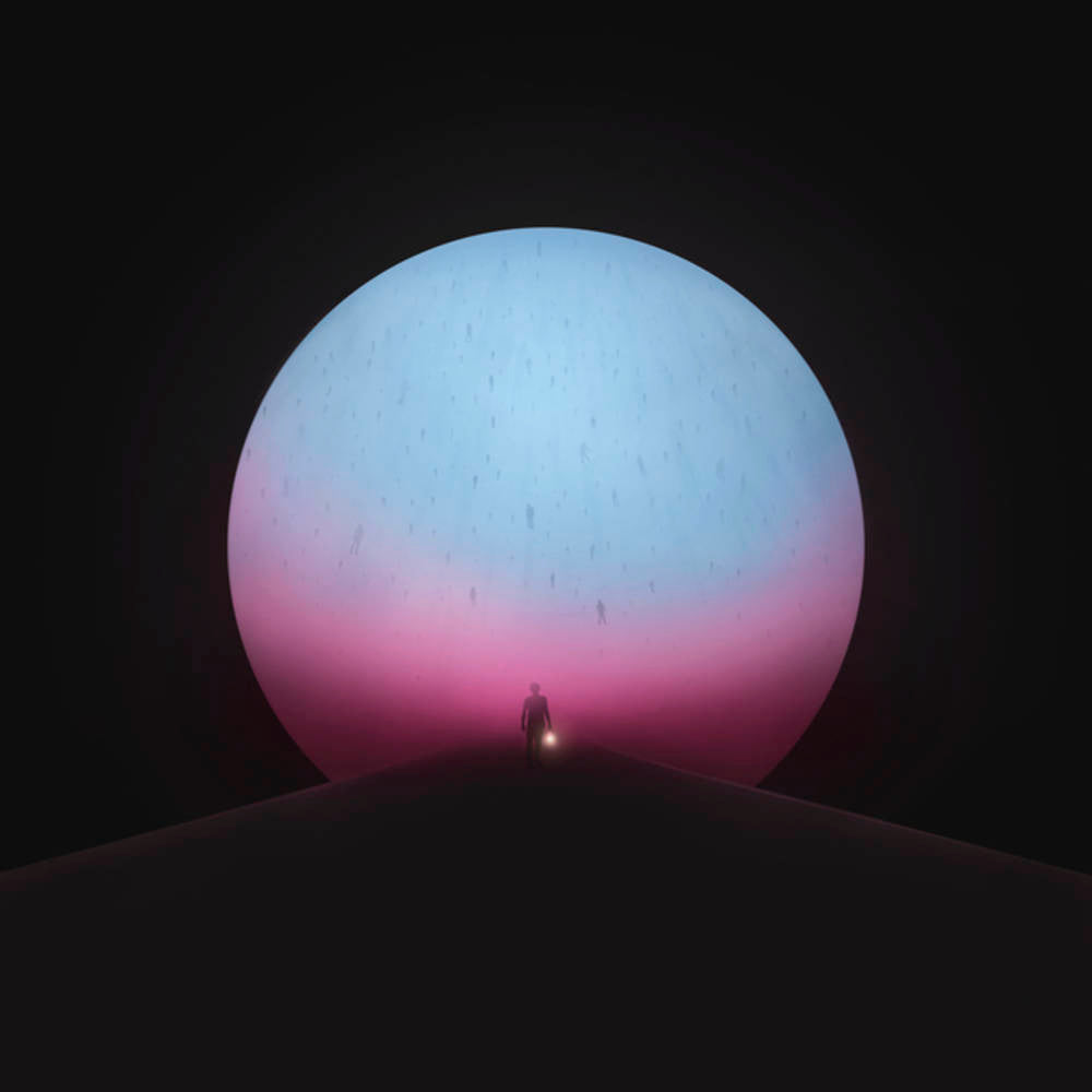 the album cover for Manchester Orchestra - The Million Masks Of God [Deluxe Pink/White LP]