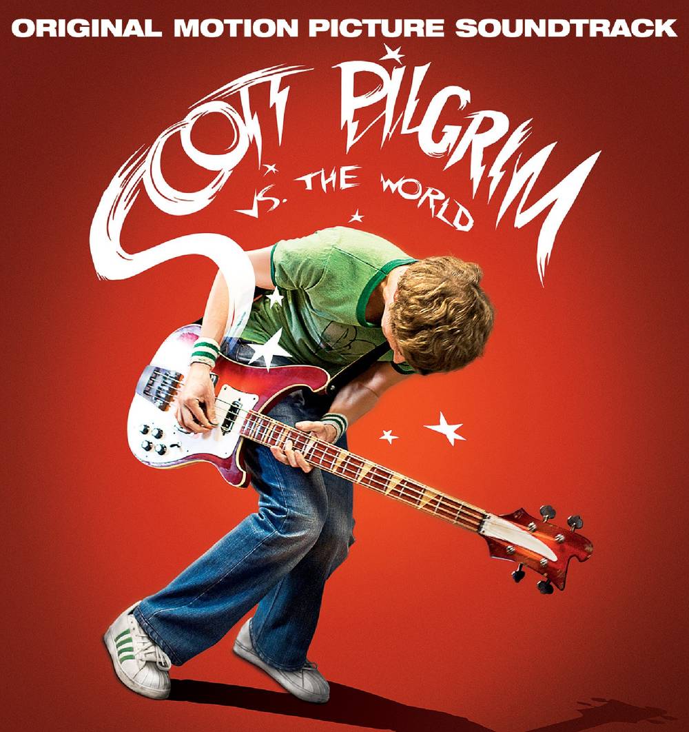 the album cover for Scott Pilgrim vs. The World [Movie] - Scott Pilgrim vs. The World [Ramona Flowers Edition LP]