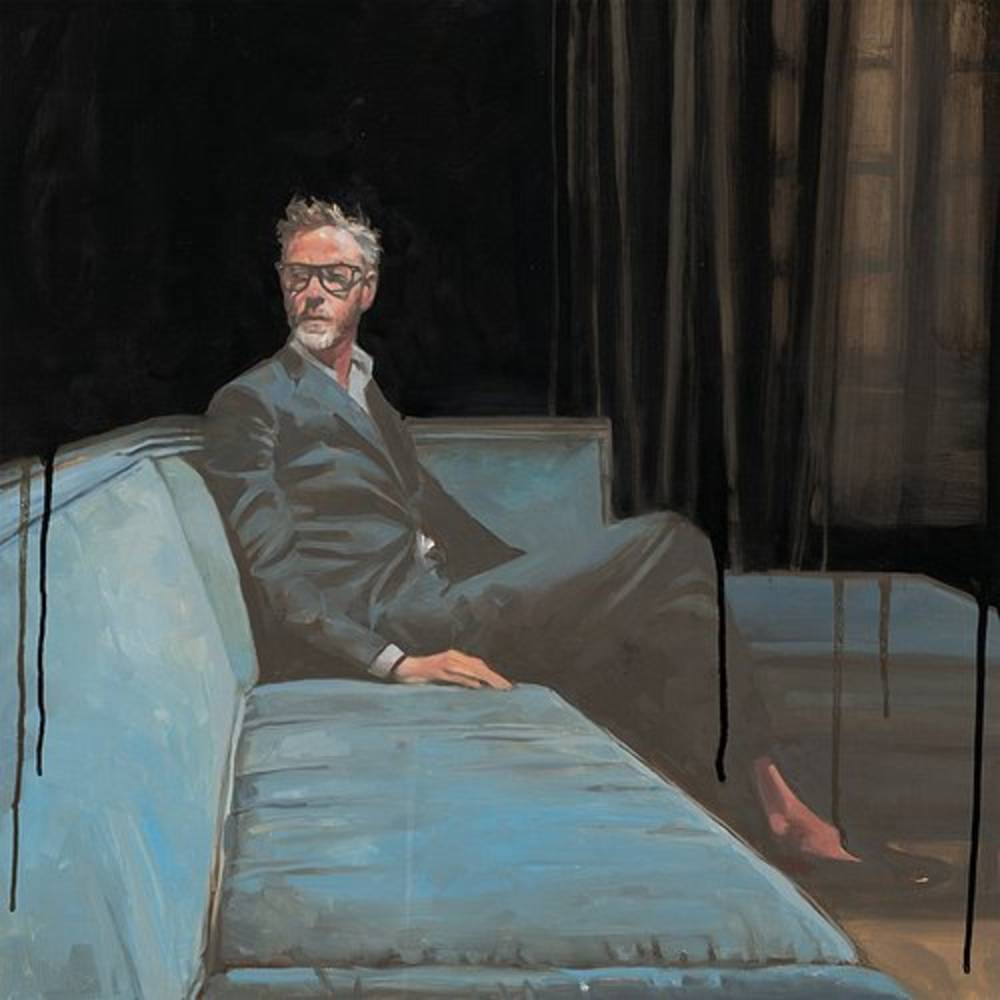 the album cover for Matt Berninger - Serpentine Prison [Limited Edition Deluxe Translucent Chartreuse 2LP]