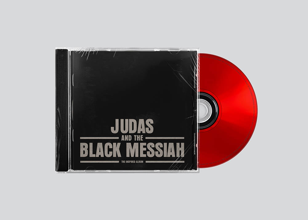 the album cover for Various Artists - Judas and the Black Messiah: The Inspired Album