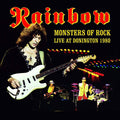 the album cover for Rainbow - Monsters Of Rock - Live At Donington 1980 [Limited Edition 2LP+CD]