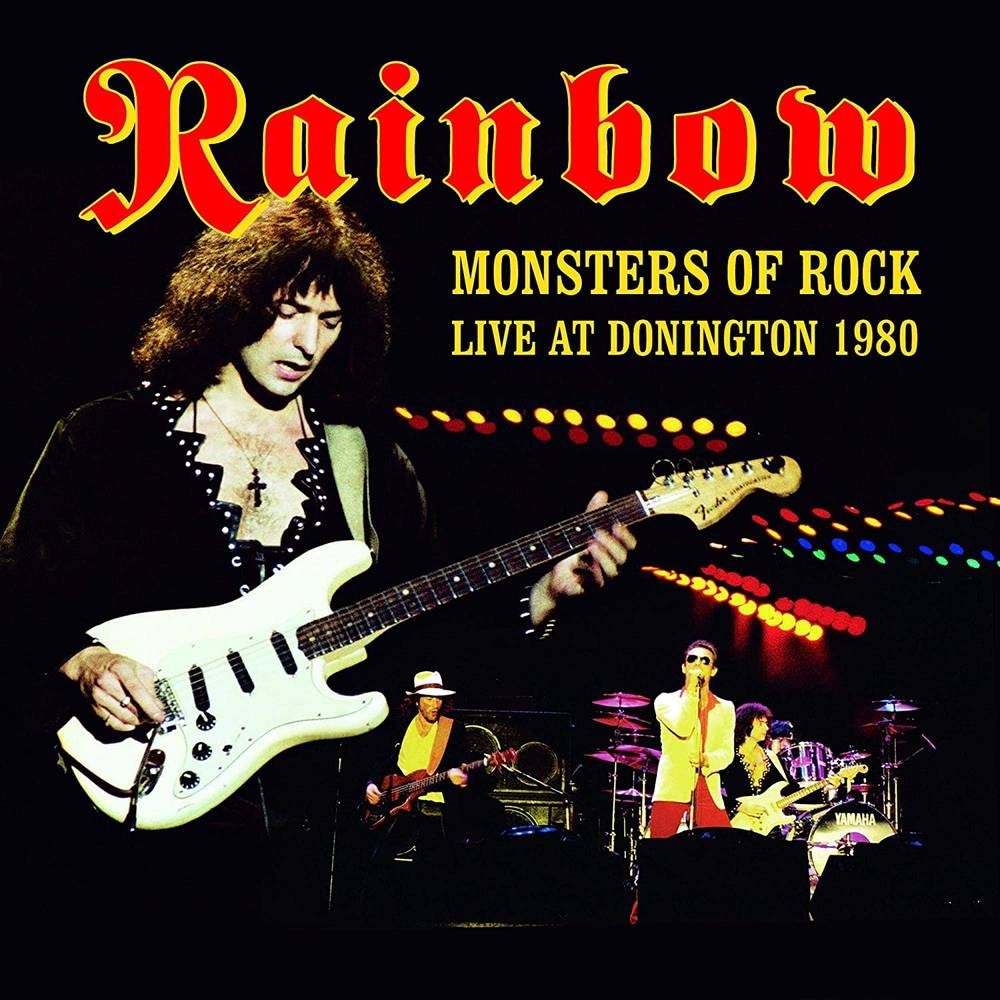 the album cover for Rainbow - Monsters Of Rock - Live At Donington 1980 [Limited Edition 2LP+CD]