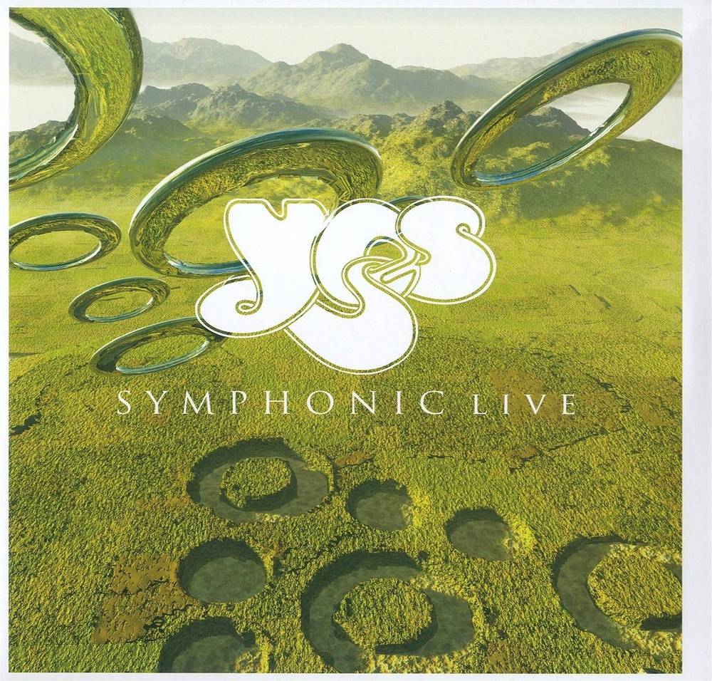 the album cover for Yes - Symphonic Live [2LP]