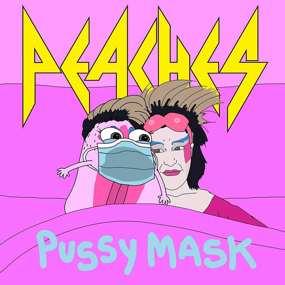 the album cover for Peaches - Pussy Mask [Vinyl Single]