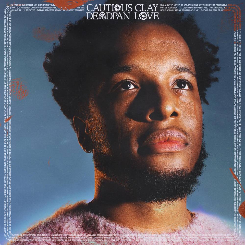 the album cover for Cautious Clay - Deadpan Love